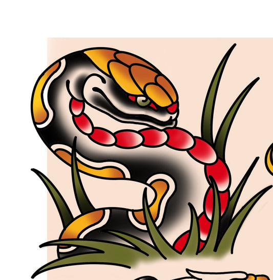 Snake in the grass