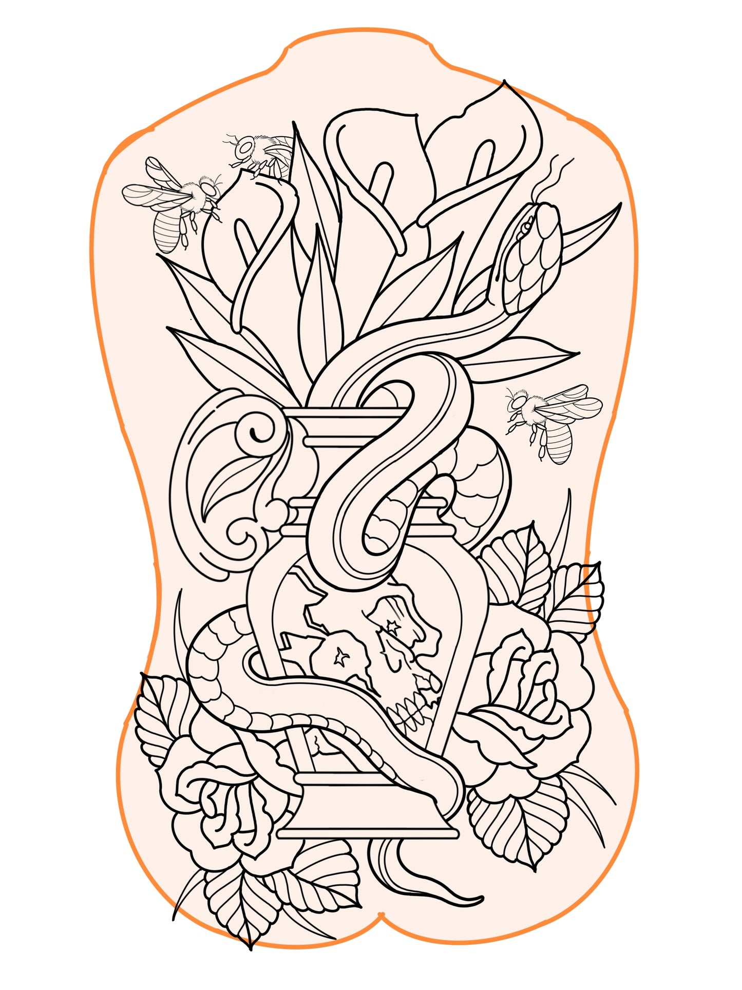 Floral vase