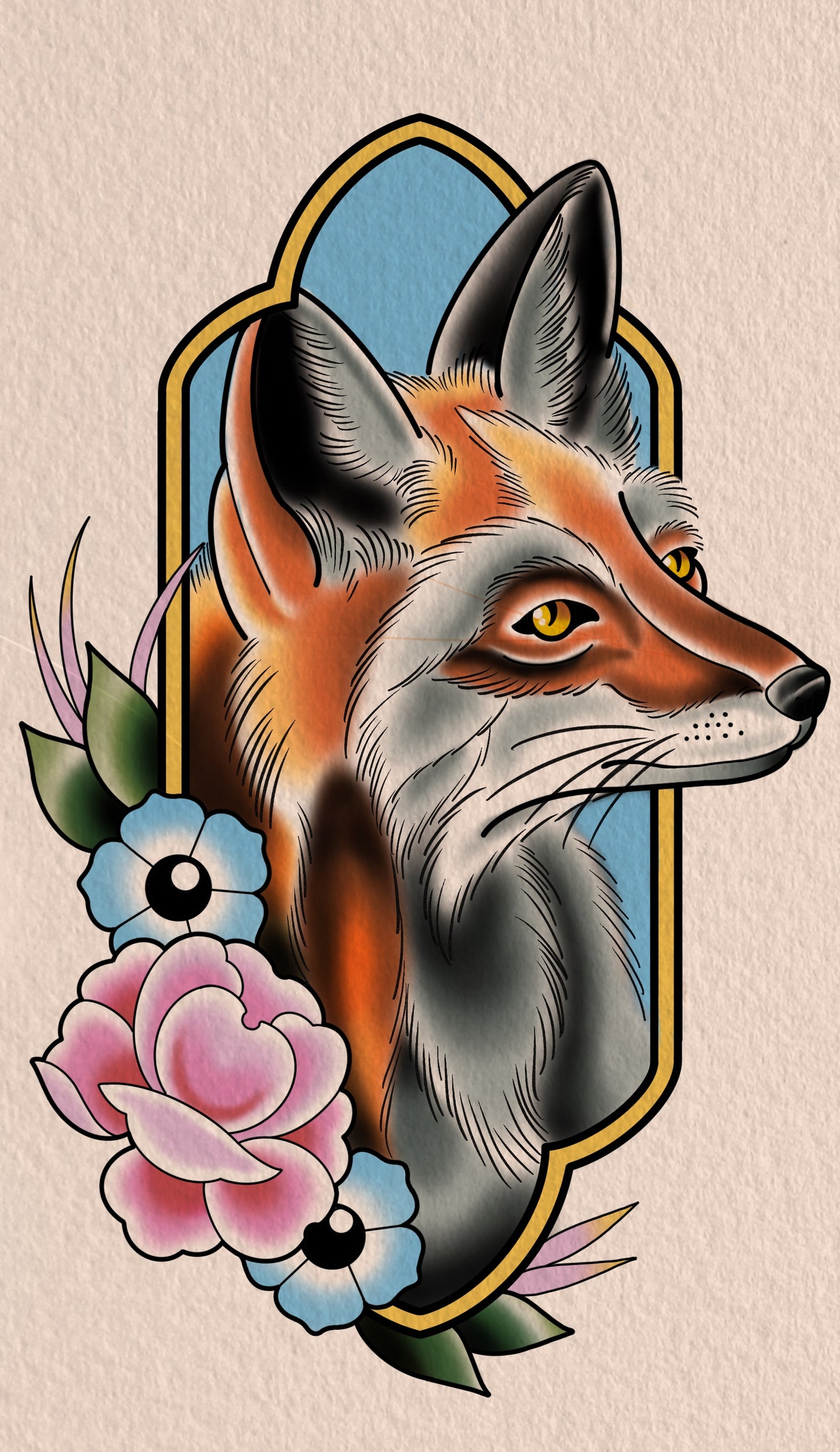 Ornate fox