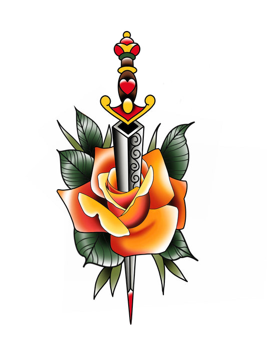 Dagger and Rose